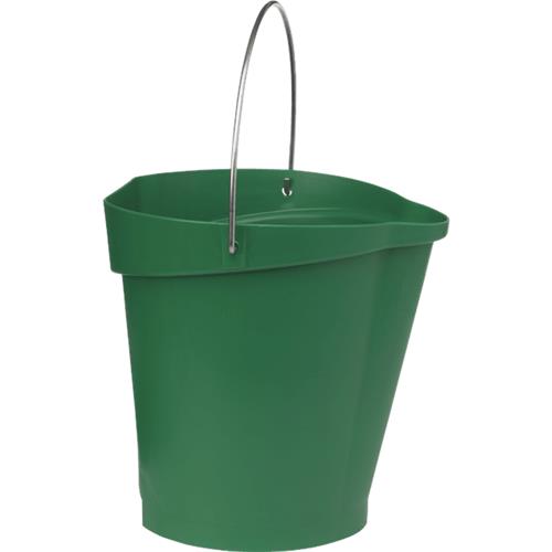 Secchio Vikan verde 12 litri. con beccuccio