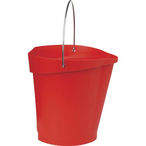 Secchio Vikan rosso 12 litri. con beccuccio