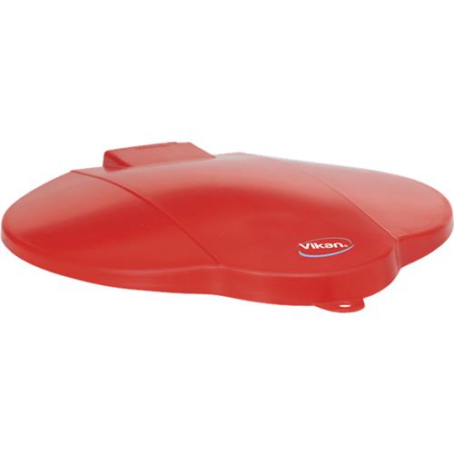 Coperchio per secchio Vikan rosso 12 litri con beccuccio versatore