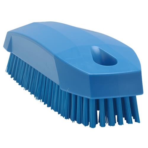 Pennello per unghie Vikan duro blu