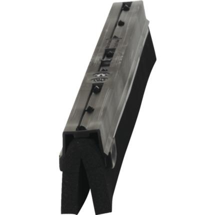 Cassette con sistema de agarre para pulgar de 400 mm de goma suelta Vikan negro