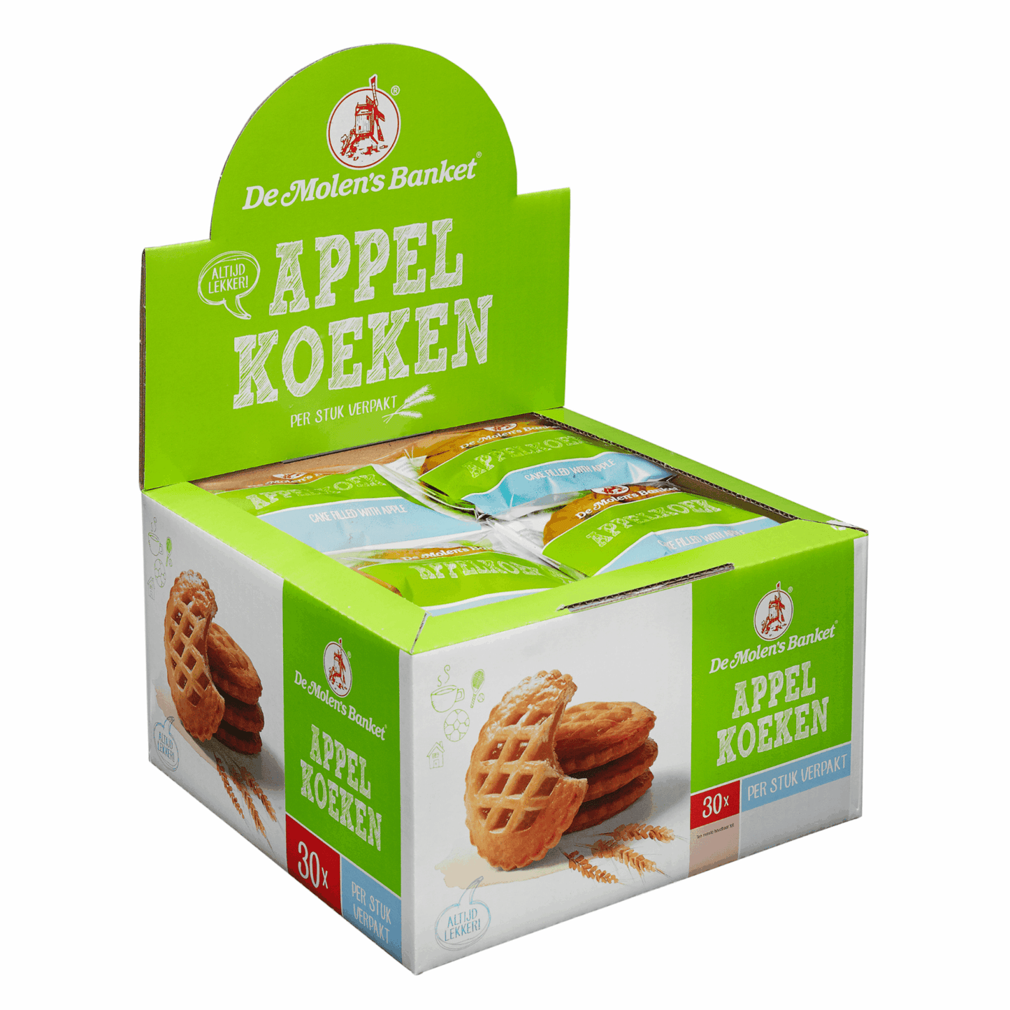Torte di mele De mill confezionate (30x 50gr)