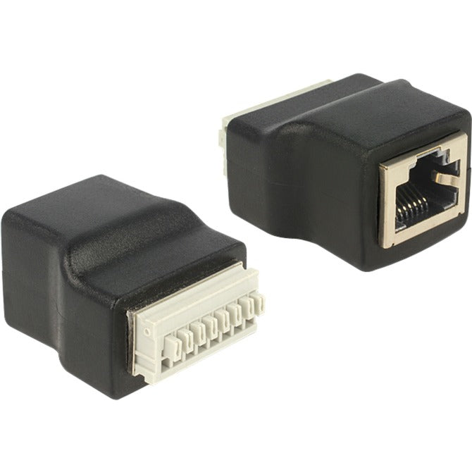 Adattatore Delock RJ45 Femmina> Terminal con push ma