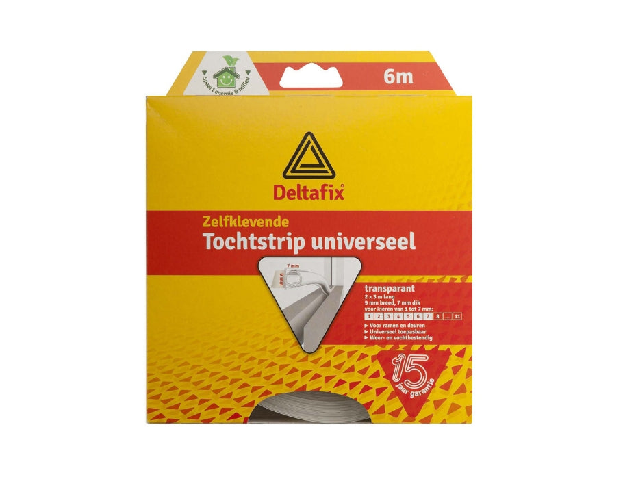 Deltafix Tour cinghia - o -profile - 9mm x 7mm - 6m - trasparente