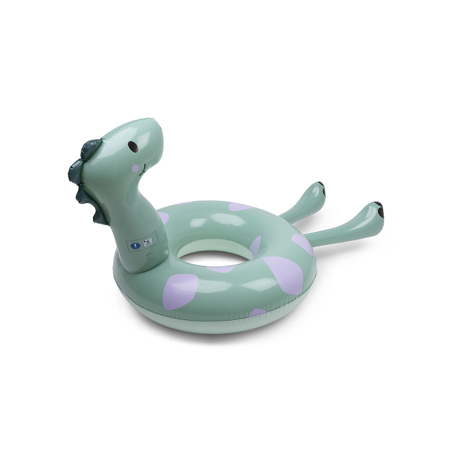 Dino | banda de natación de animales verdes Ø 95 cm