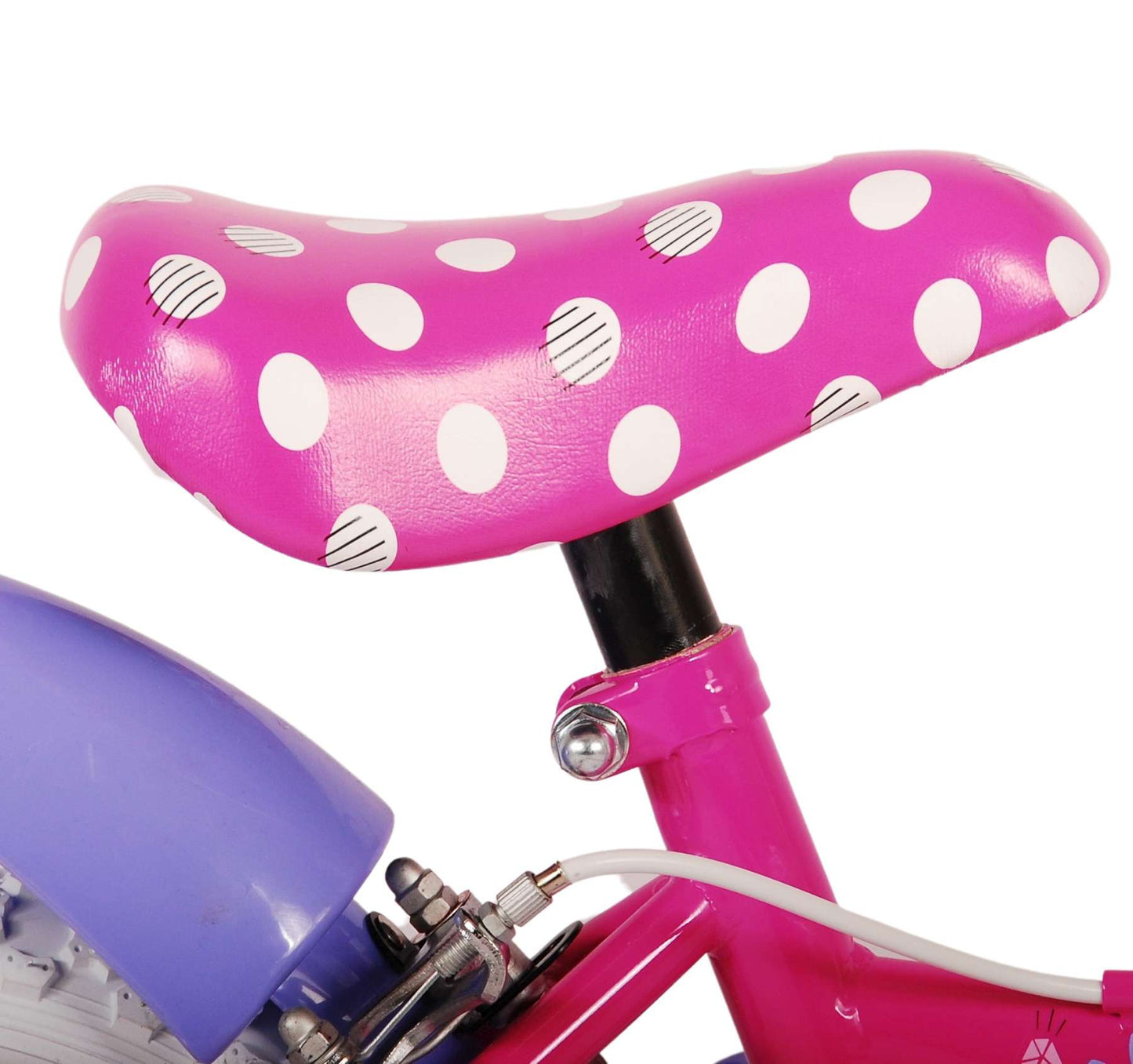 Disney Minnie Cutest Ever! Bicicleta para niños - Niñas - 12 pulgadas - Pink - Dos frenos de mano