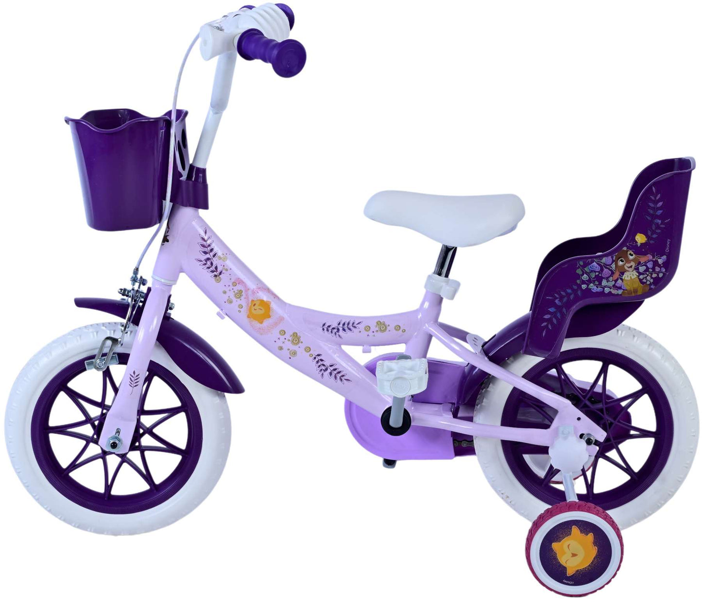 Wish Wish Wish Children's Bike Girls da 12 pollici viola