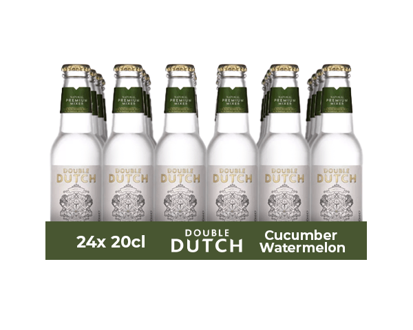 Botella doble pepino sandía holandesa (24x20cl)