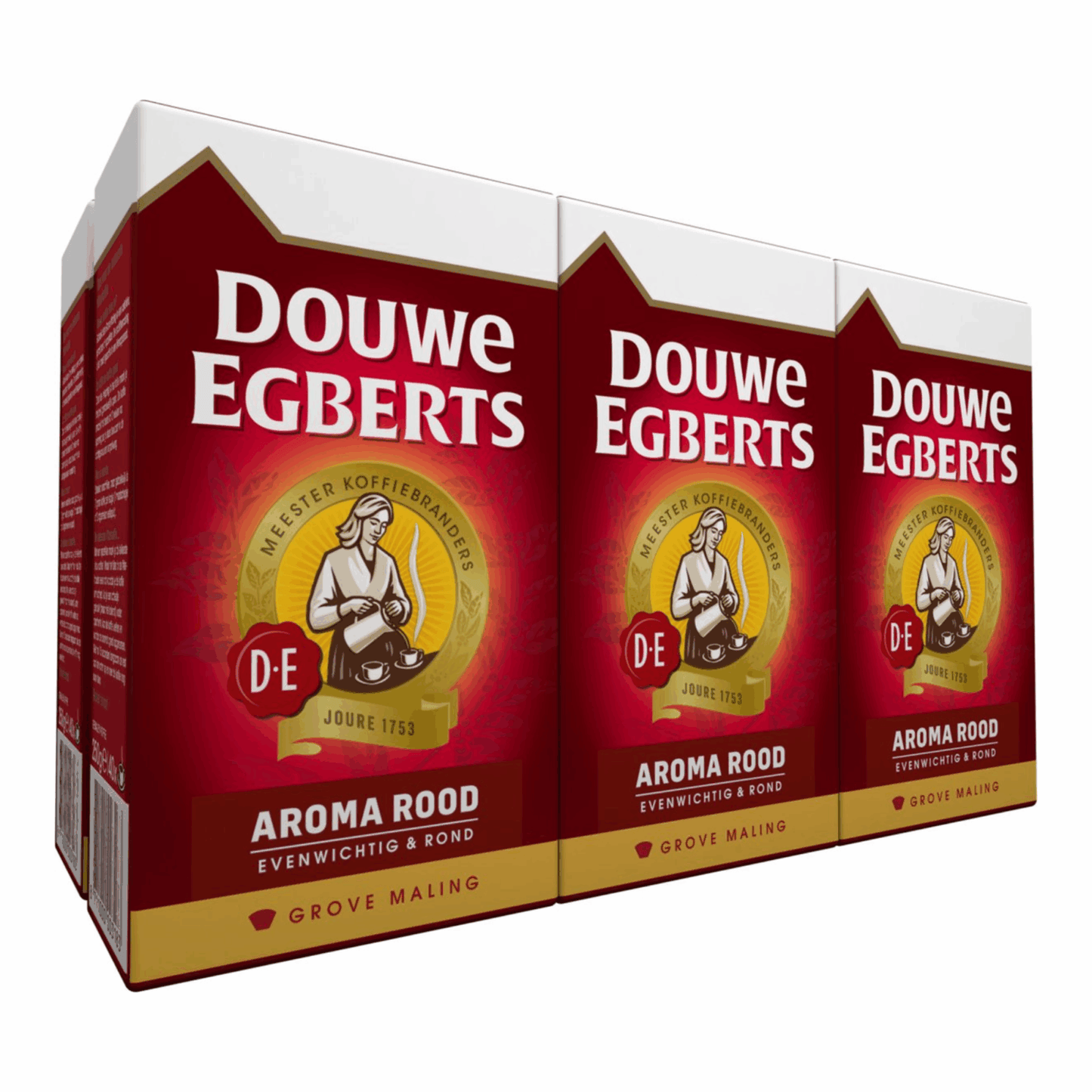 Douwe Egberts aroma rosso macinato grosso (6x 500gr)