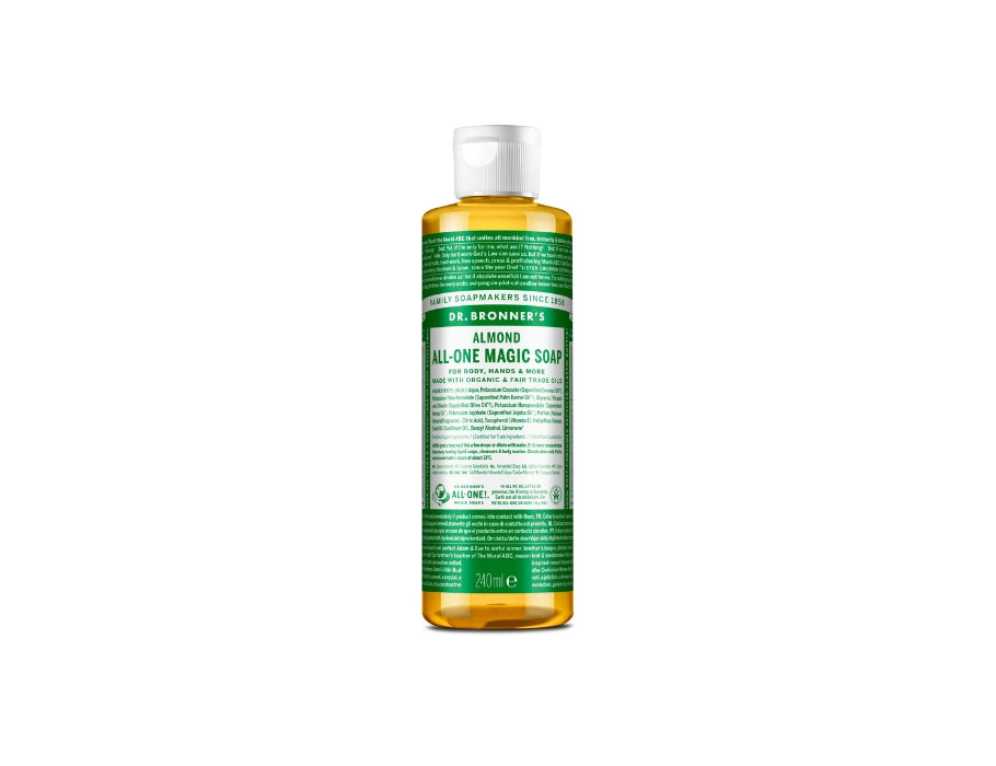 Dottore Bronner's Liquid Soap Pure Castile mandorle 240 ml