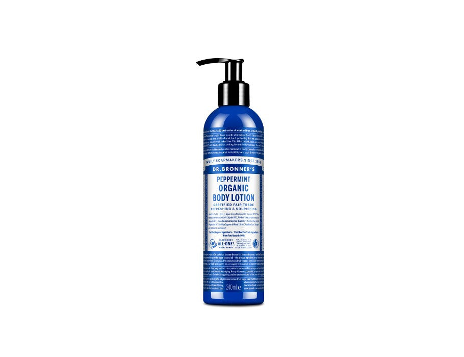 Dr. Menta de la loción corporal de Bronner