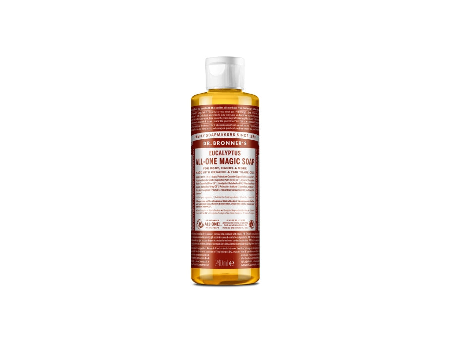 Dr. Bronner's Liquid Soap Pure Castile Eucalyptus 240 ml