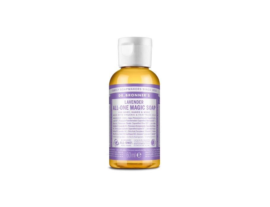 Dr. Bronner's Liquid Soap Pure Castile Lavendel 60 ml