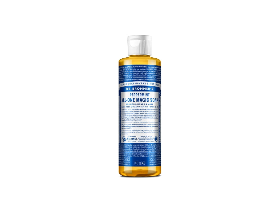 Dottore Bronner's Liquid Soap Pure Castile Peppermint 240 ml