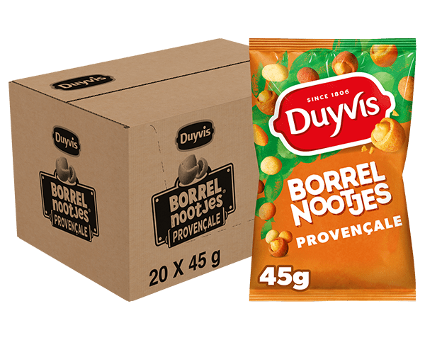 Snacks provenzales Duyvis (20x45gr)