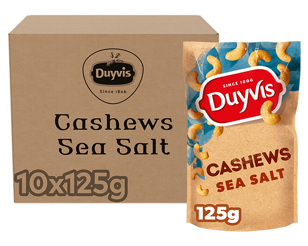 Sal marina de anacardos Duyvis (10x 125gr)