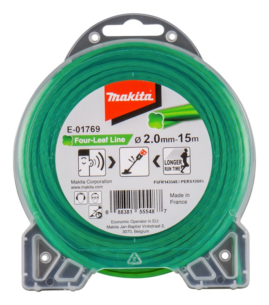 Accesorios Makita hilo de corte 2x15mtr verde - e-01769 - e-01769
