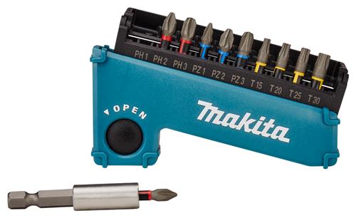 Set di punte per avvitatore a percussione Makita 11 pezzi xtt