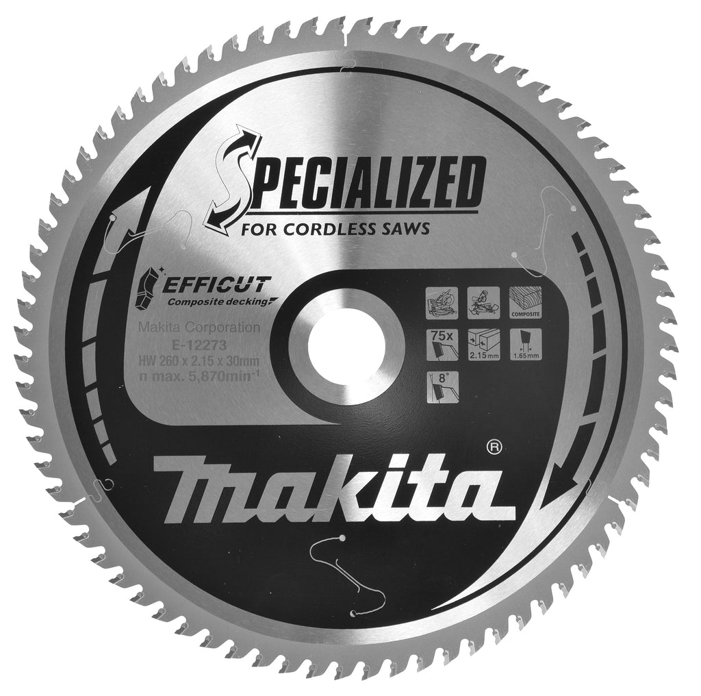 Accessori Makita lama per sega trasversale wpc – e-12273
