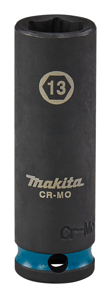 Imp makita vaso de impacto act negro, 3 8 13 mm de largo - e-16302