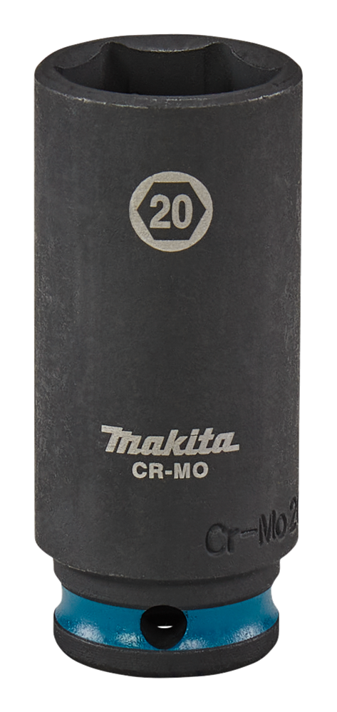 Bussola a impatto Imp Makita act nera, lunga 3 8 20 mm - e-16374