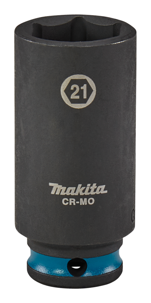Bussola a impatto Imp Makita act nera, lunga 3 8 21 mm - e-16380
