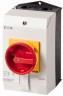 Eaton moeller eaton interruptor de mantenimiento 4p 25amp opb rojo amarillo