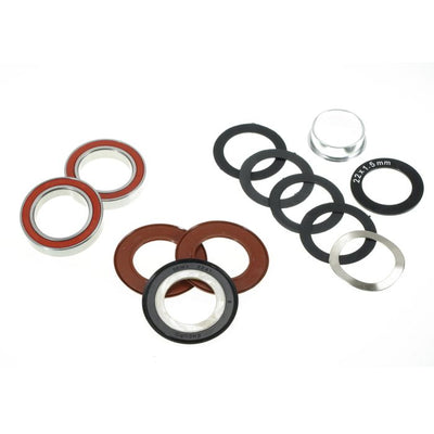Kit movimento centrale cuscinetti enduro bb90 95 shimano Hollowtech ii - ibrido ceramico