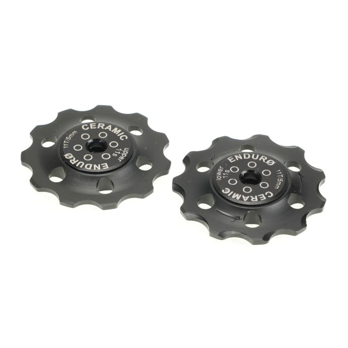 Enduro deragliatore wielset zero ceramico shimano nero
