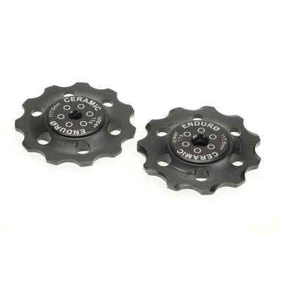 Set ruote jockey con cuscinetti enduro zero ceramic - sram - 11 velocità - nero