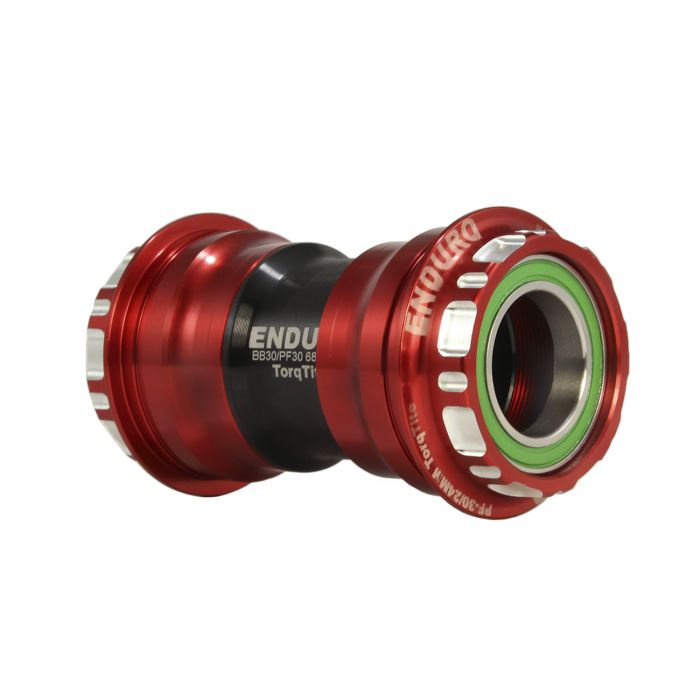 Cuscinetti enduro movimento centrale torqtite - pf30 a 24mm - a c ss - rosso