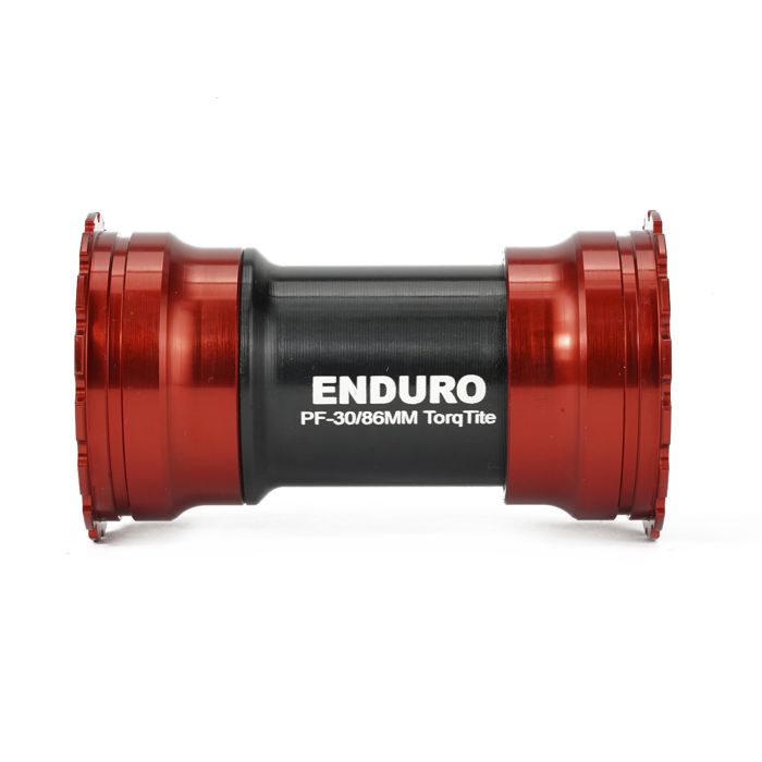 Rodamientos de pedalier torqtite enduro - bb386 a 30 mm - a c ss - rojo