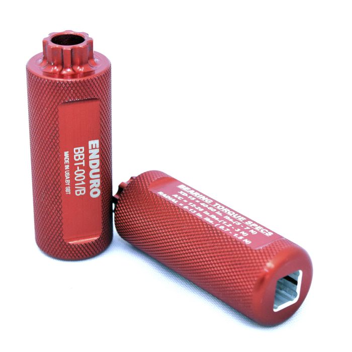 Herramienta de ajuste de precarga de pedalier de rodamientos de enduro - shimano