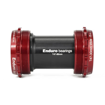 Cuscinetti enduro t47 movimento centrale da 30mm - a c ss - rosso