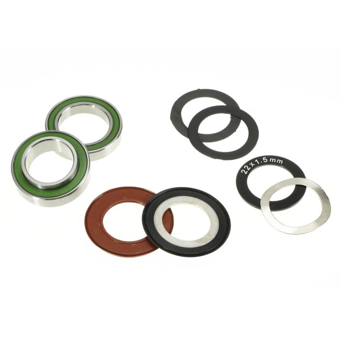 Kit movimento centrale cuscinetti enduro bb90 95 sram gxp (maggiorato) - abec 3