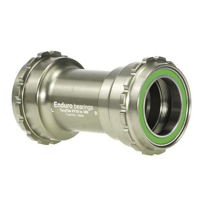 Enduro bearings torqtite bottom bracket - pf30 to 30mm - ss - graphite