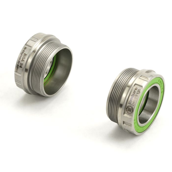 Cuscinetti enduro bsa 68 movimento centrale da 73mm a 24mm - maxhit integrato - 440c - argento