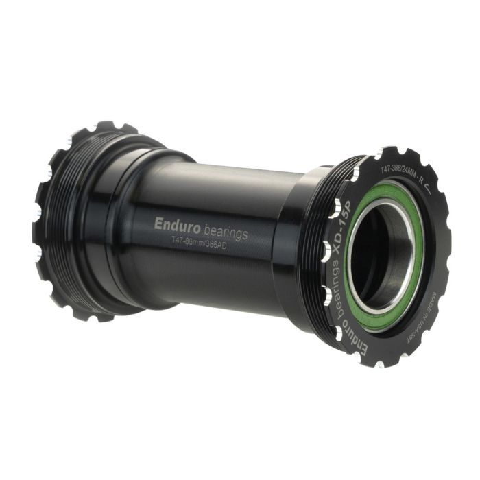 Cuscinetti enduro t47 movimento centrale interno da 24mm - xd-15 pro - nero