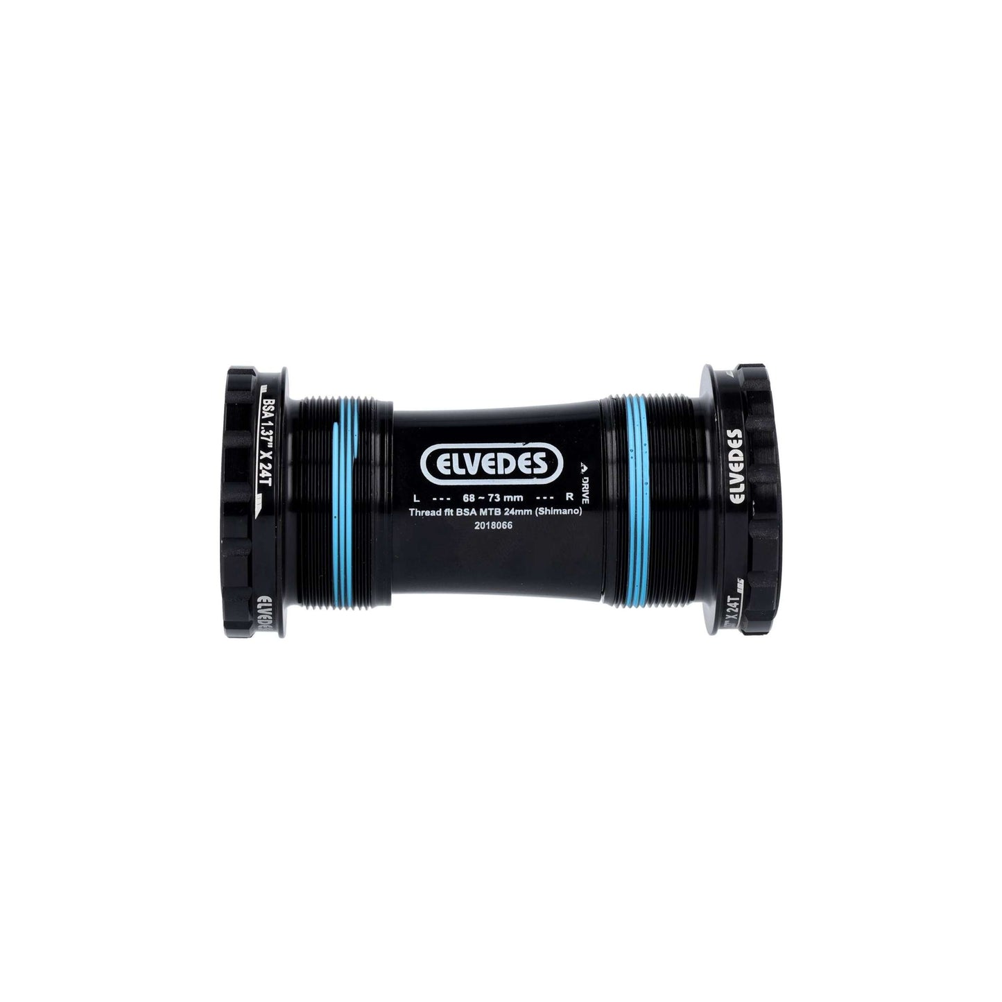 Movimento centrale Elvedes Shimano Mtb Atb 24Mm Nero