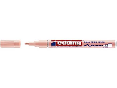 Edding 751 marcador de pintura rosa (fino) | 10 piezas