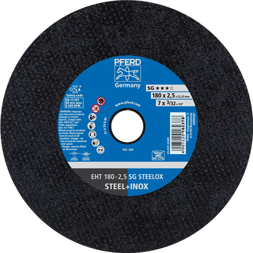 Pferd acero inoxidable a24 178-2.5 | 25 piezas