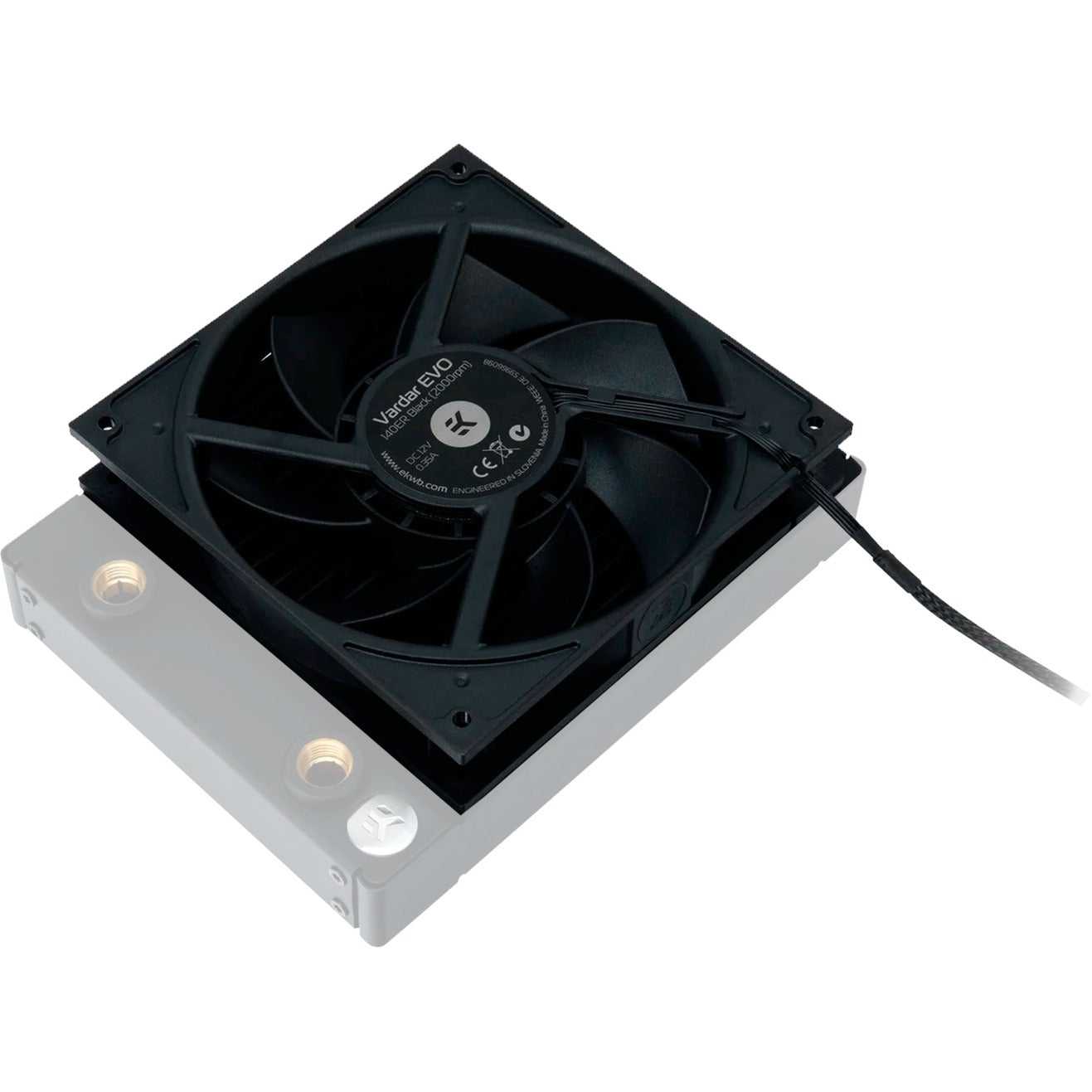 EKWB EK-Vardar EVO 140ER Black BB (500-2000rpm)