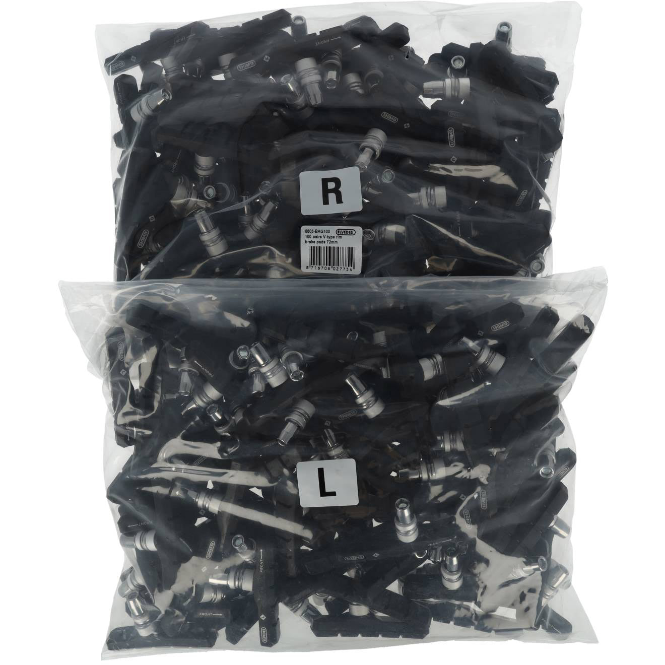 Caschette freno Elvedes V-Brake 72mm | Asimmetrico | P100