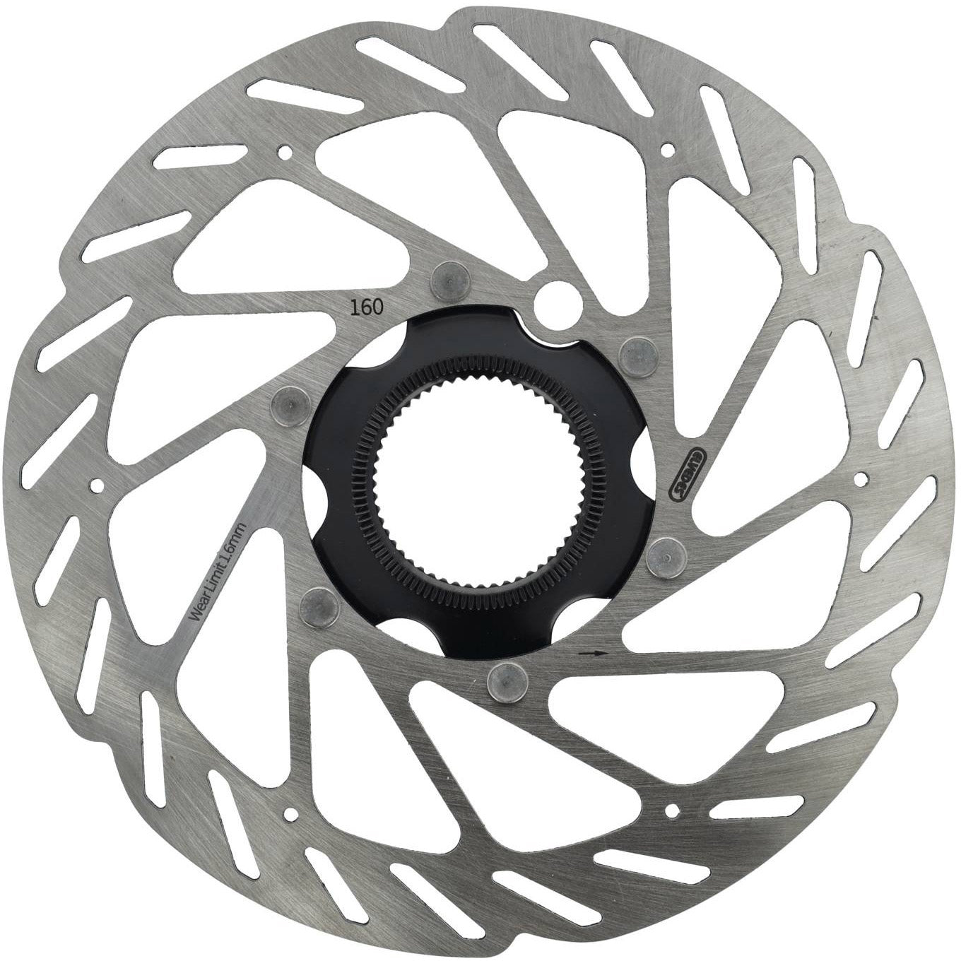 Elvedes Disco Freno Centerlock Ø160mm T = 1,8 mm Magnete del sensore