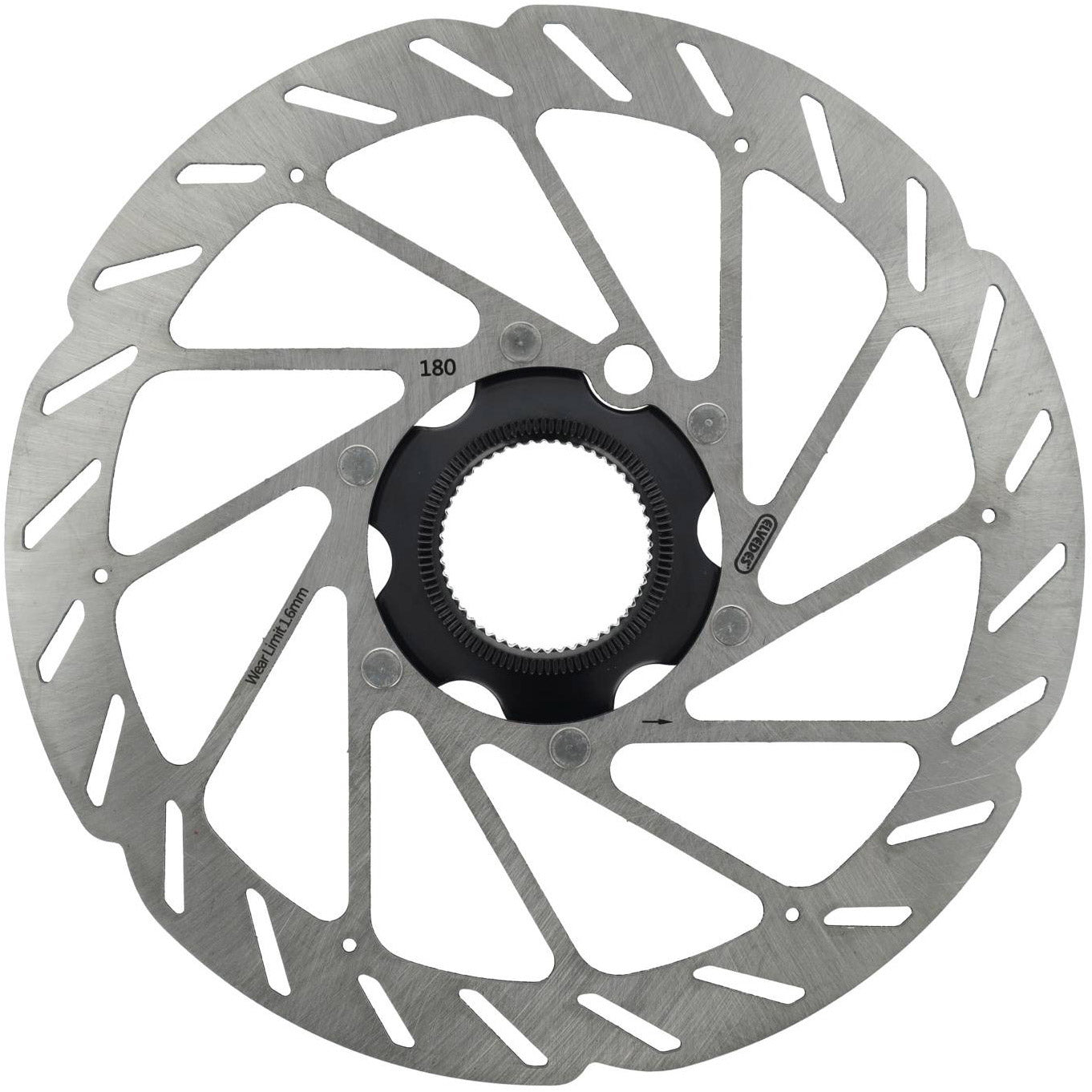 Elvedes Brake Disc Centerlock Ø180 mm T = 1.8 mm Sensor imán