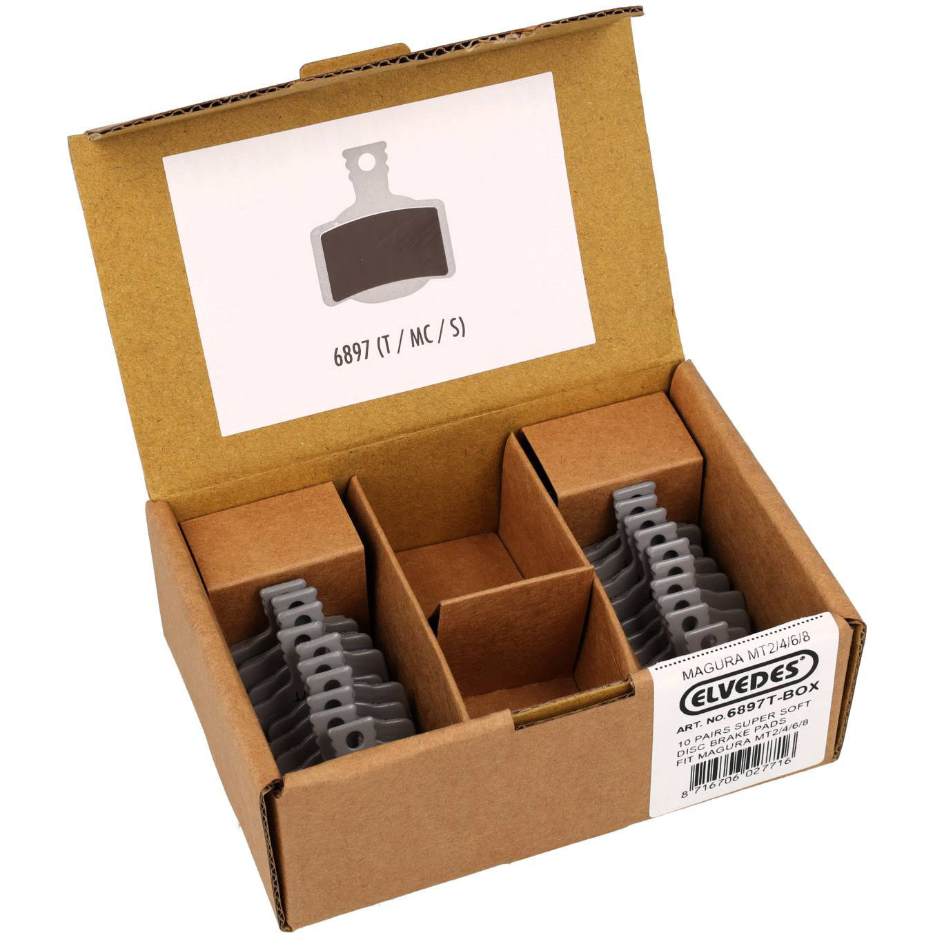 Elvedes Disc Brake Blocks Magura
