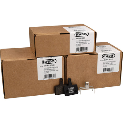 Bloque de freno de disco Elvedes Shimano 525 Caja de carbono metálico (60)