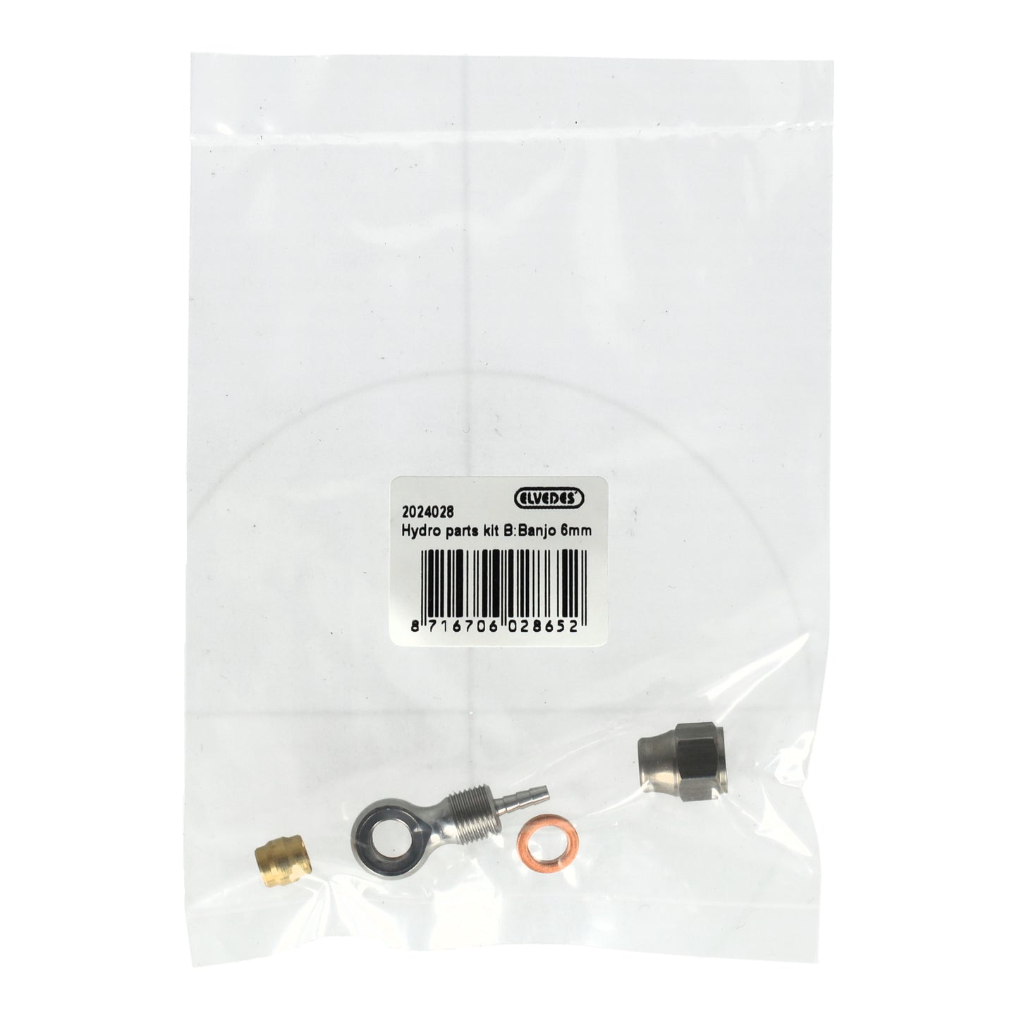 Elvedes Hydro Parts Kit B Banjo 6 mm