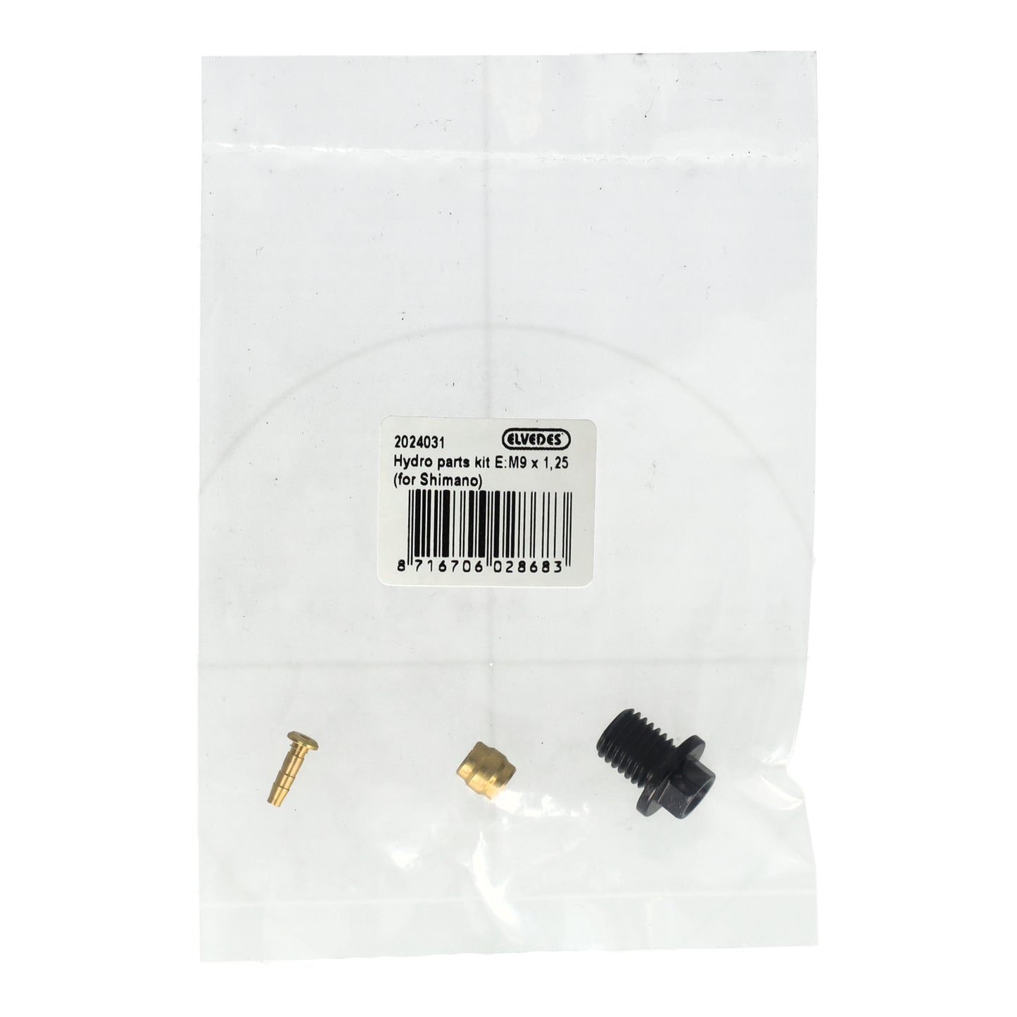 Elvedes Hydro Parts Kit E M9 × 1,25 (Shimano)