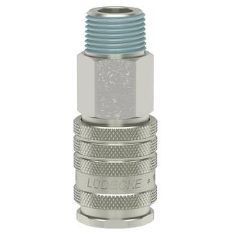 Lüdecke ludecke attacco rapido 3 8 filetto maschio vern.dn7.8 (euro10)